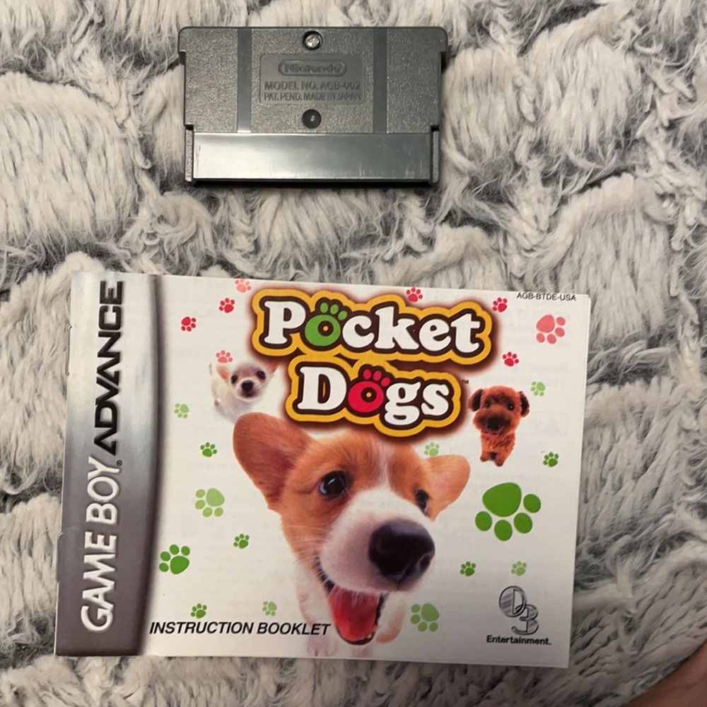 Pocket Dogs Gameboy Game - Picture 2 of 2